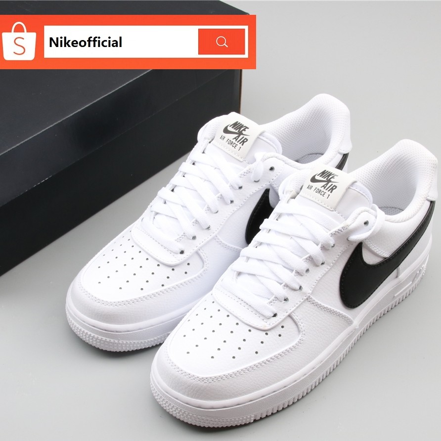 100 Original Nike Air Force 1 White Air Cushion Casual Sneakers Shoes For Men Women