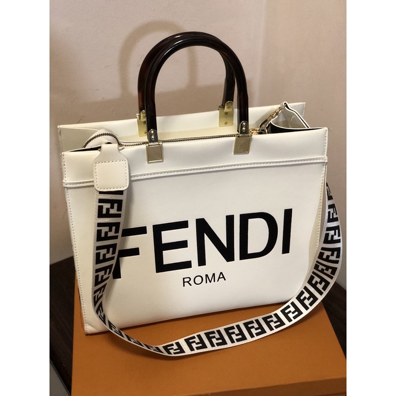 Fendi on sale bag white