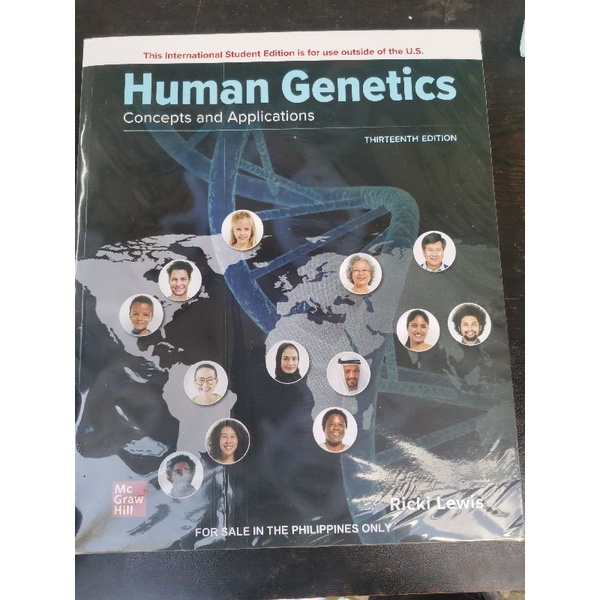 Human Genetics: Concepts and Applications 13th Edition By. Ricki Lewis | Shopee Philippines