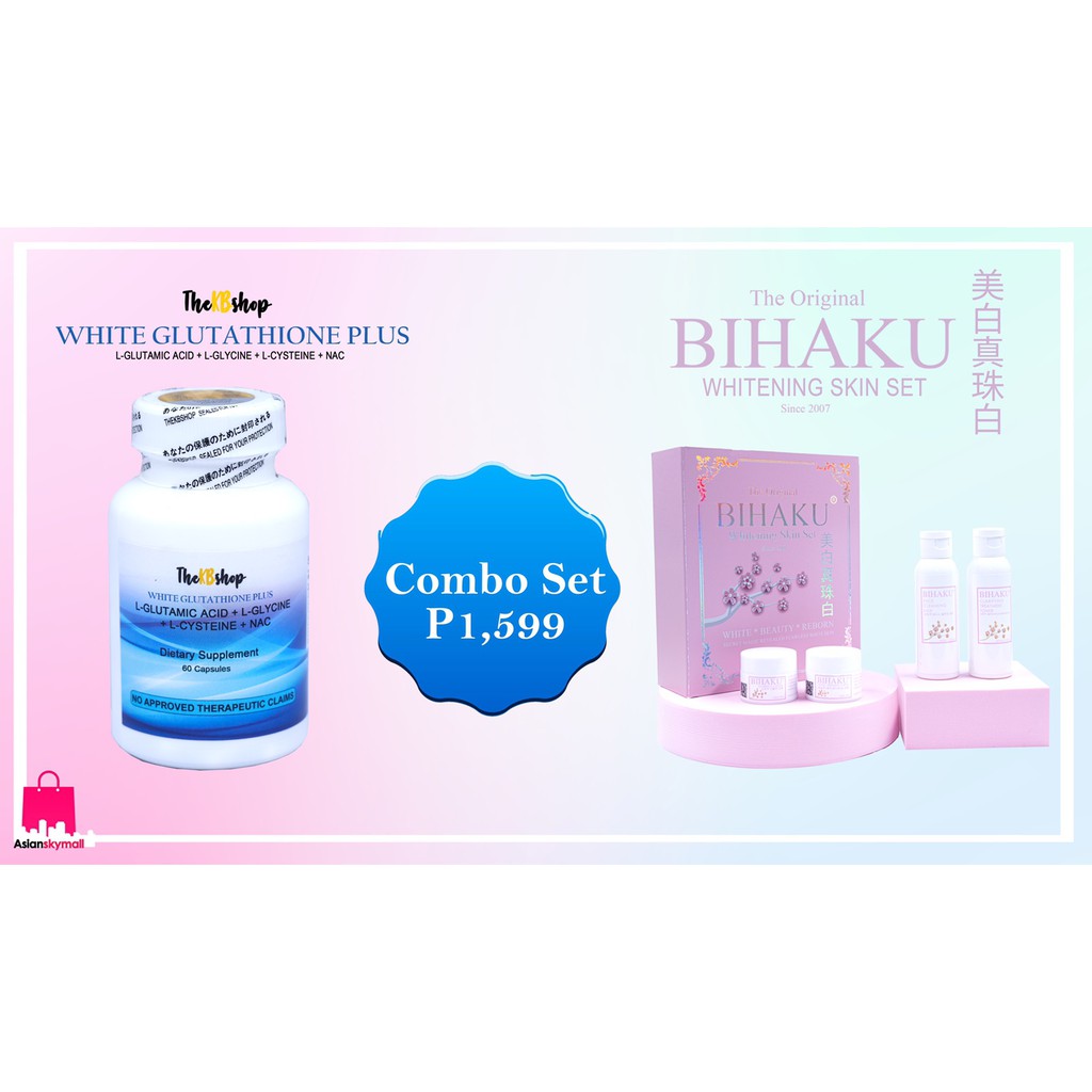 KB combo set with premium BIHAKU skincare set | Shopee Philippines