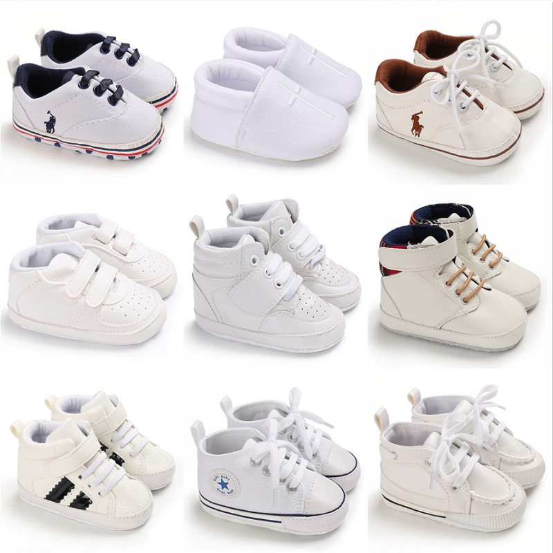 White sneakers for baby sales boy