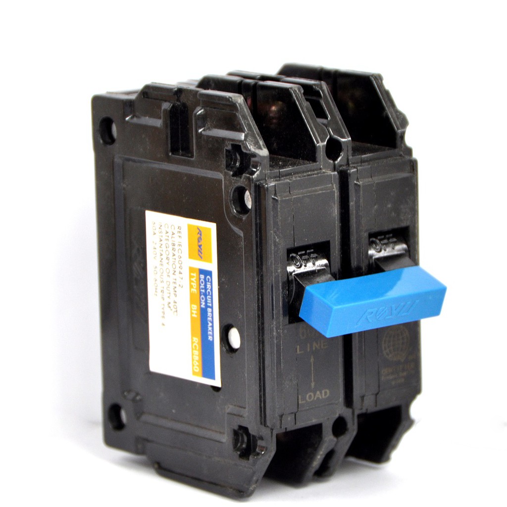 ROYU Circuit Breaker Screw Type Terminal RCBB60 (60amp) Shopee