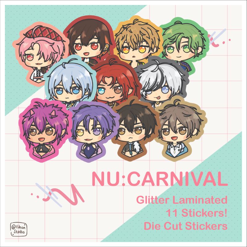 Nu: Carnival Sticker Set | By iShan.Studio | Shopee Philippines