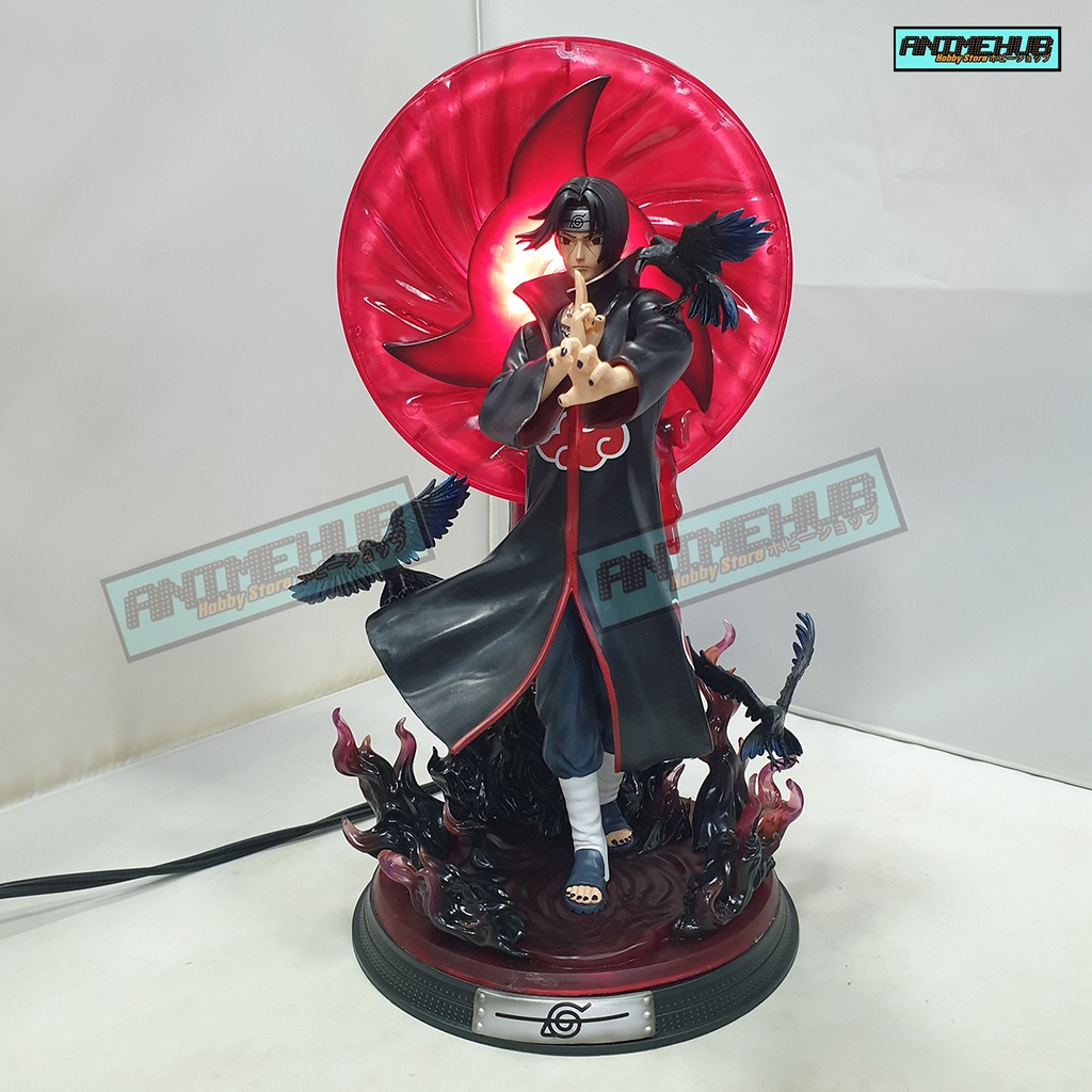 Naruto Itachi Uchiha PVC Statue w/LED GK DS KO | Shopee Philippines