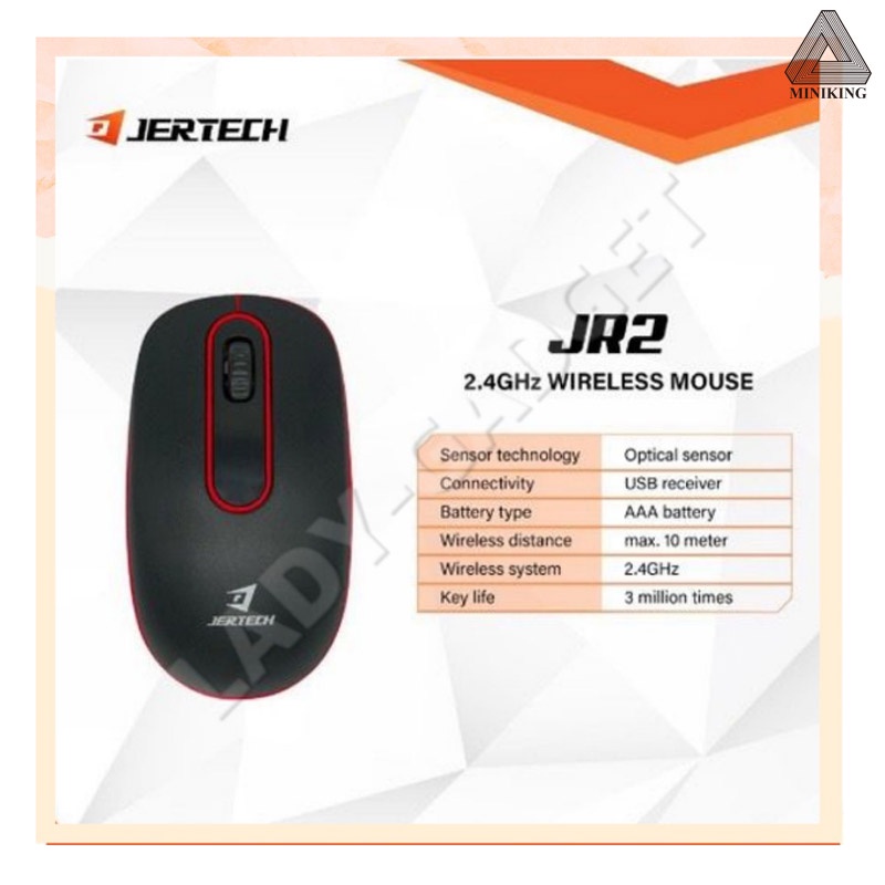 JERTECH ELITE JR2 2.4GHz Wireless Mouse with 1600d usb Optical ...