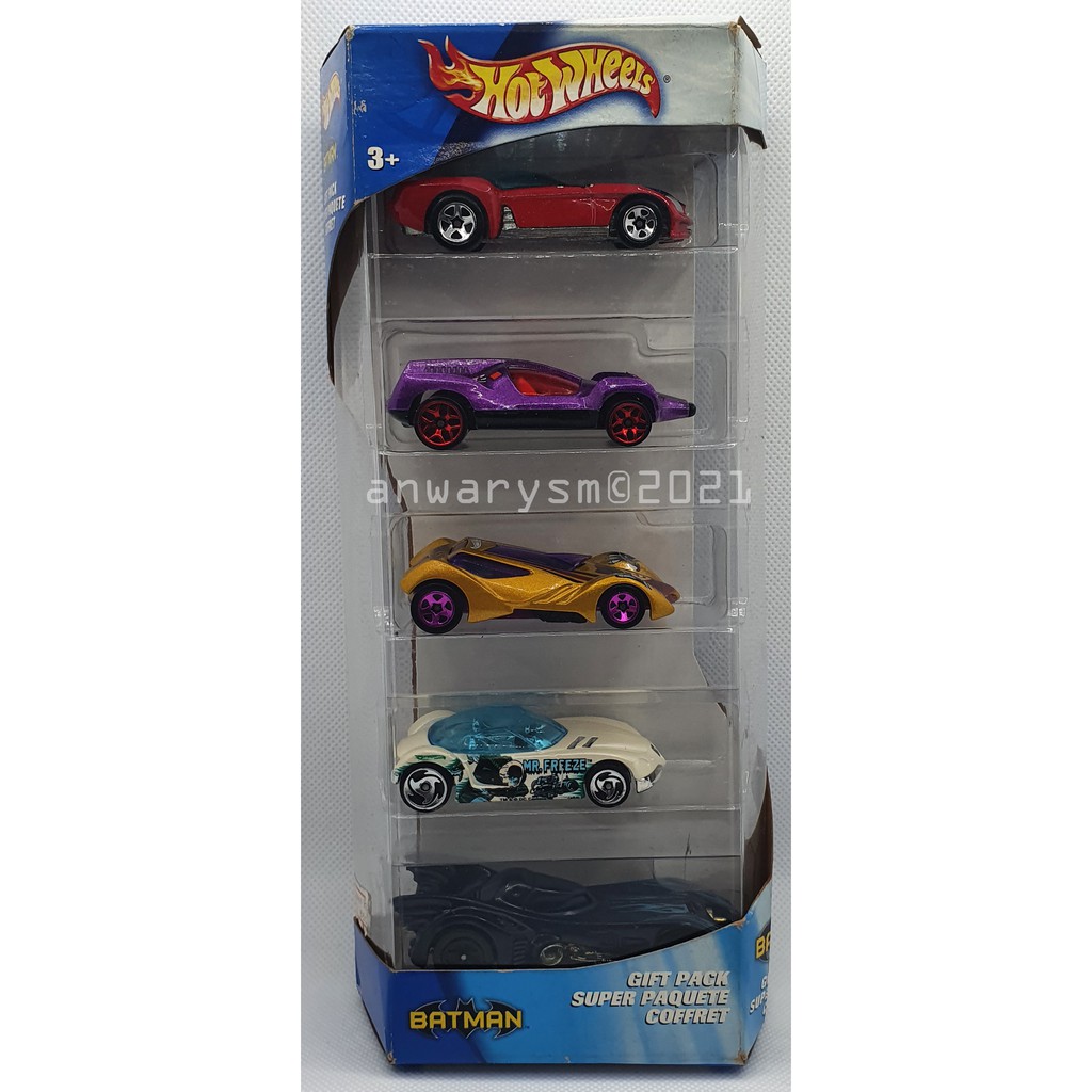 Hot Wheels Batman Batmobile 5-Pack 2004 Release Bane Catwoman Mr Freeze  Joker 1989 Keaton | Shopee Philippines