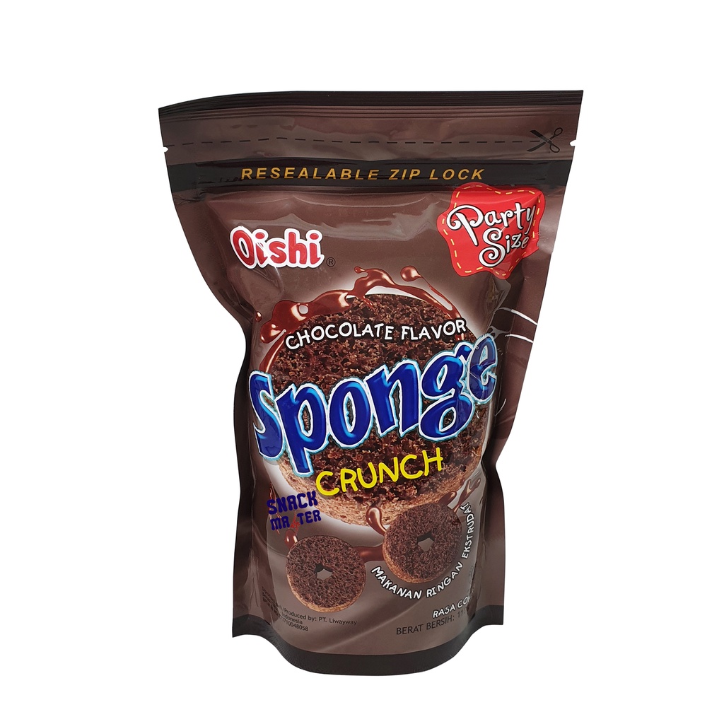 Oishi Sponge Crunch Pouch - Net 100gr | Shopee Philippines