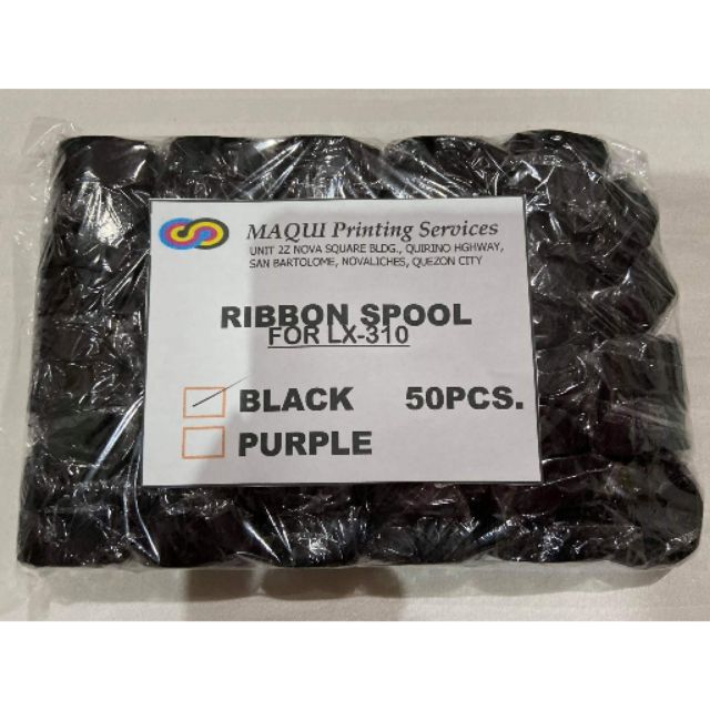 50PCS Ribbon LX-310 Spool /Printer Ribbon LX-310/ LX-300 | Shopee ...