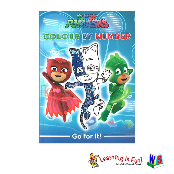 WS DISNEY COLOR BY NUMBER-PJ MASKS | Shopee Philippines