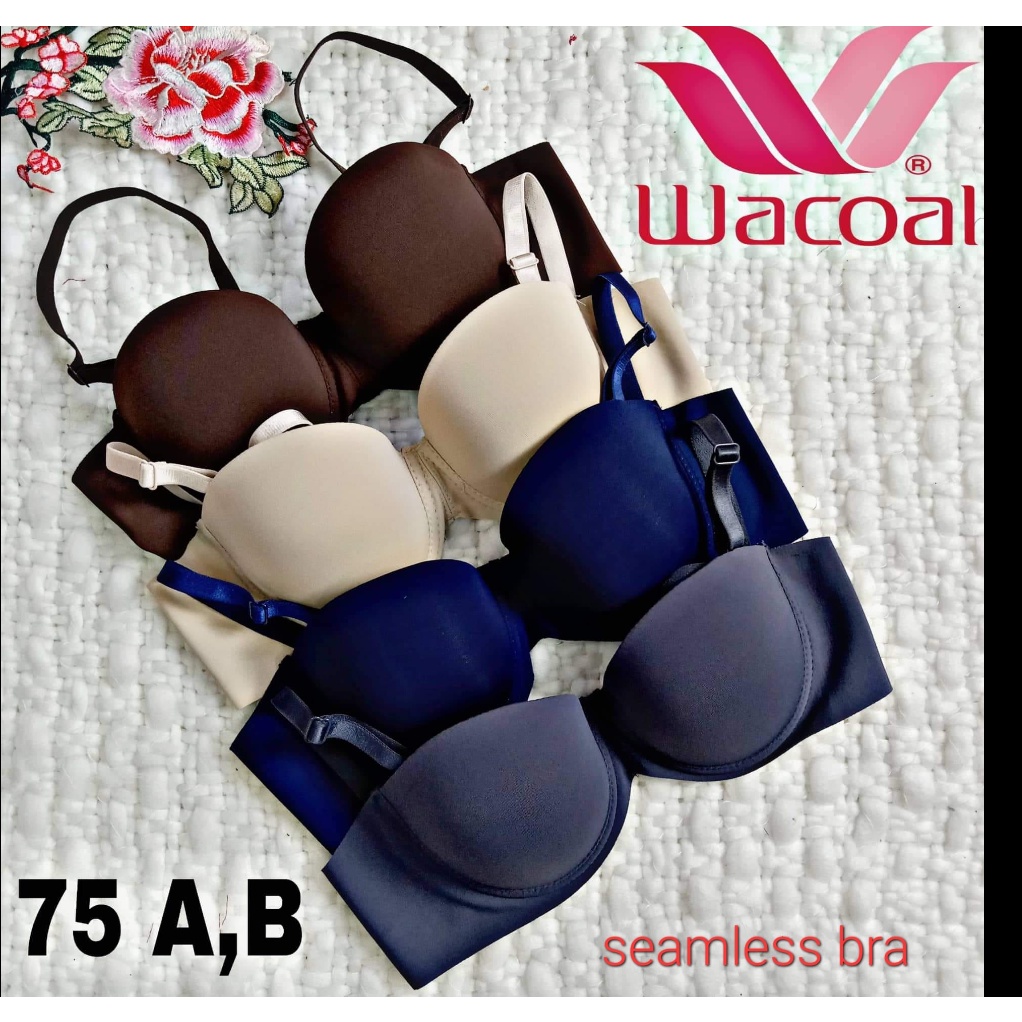 Limited Bra Wcol Seamles Straples With Wire Size 75 80 85 90 Shopee Philippines