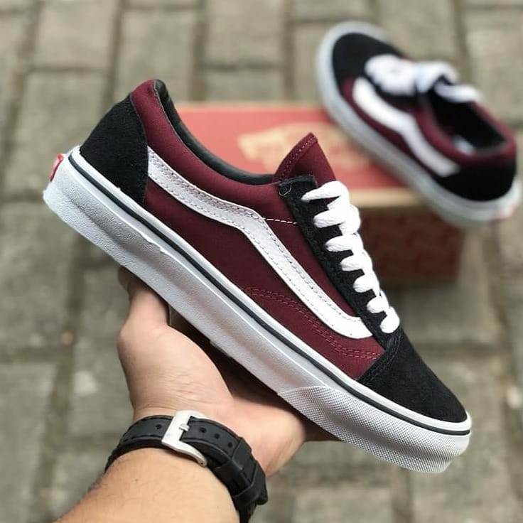 Cheap shop maroon vans