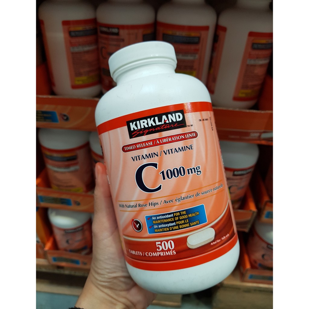 KIRKLAND Vitamin C 1000mg (500pcs) Shopee Philippines
