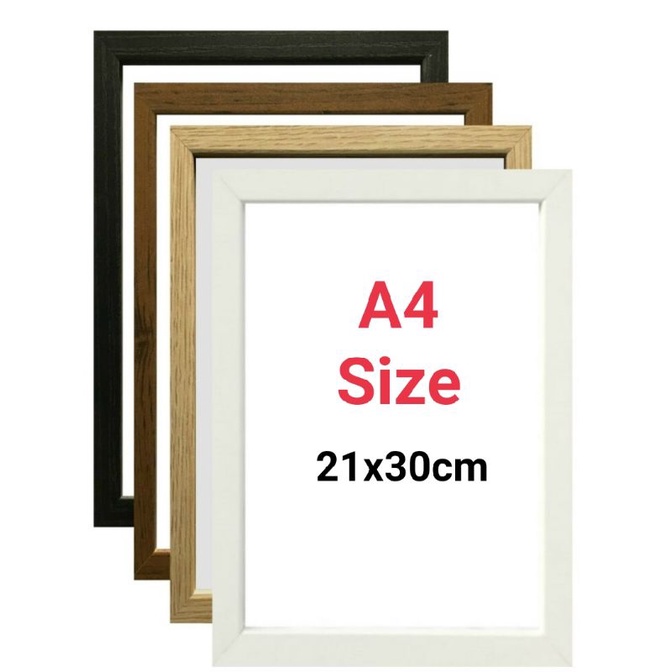 Picture Frame A4 Size 21x30cm Wall Home Decor | Shopee Philippines