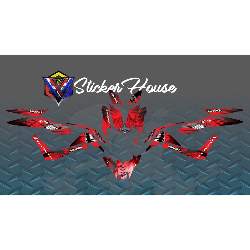 Yahama Gravis Decals Laminated | Shopee Philippines