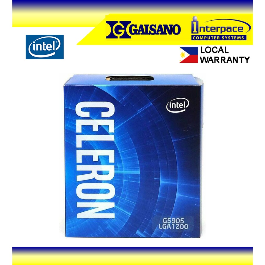 Intel Celeron G5905 Comet Lake Dual-Core 3.5 GHz LGA 1200 58W