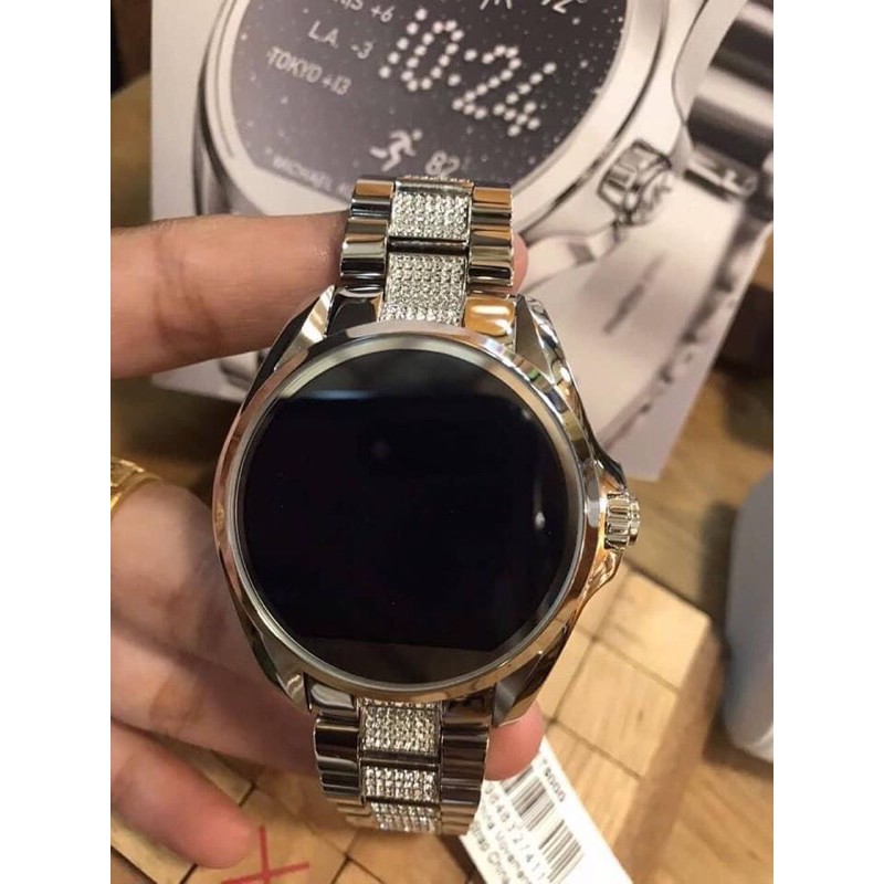 MK Bradshaw Silver tone Smartwatch Unsealed Shopee Philippines