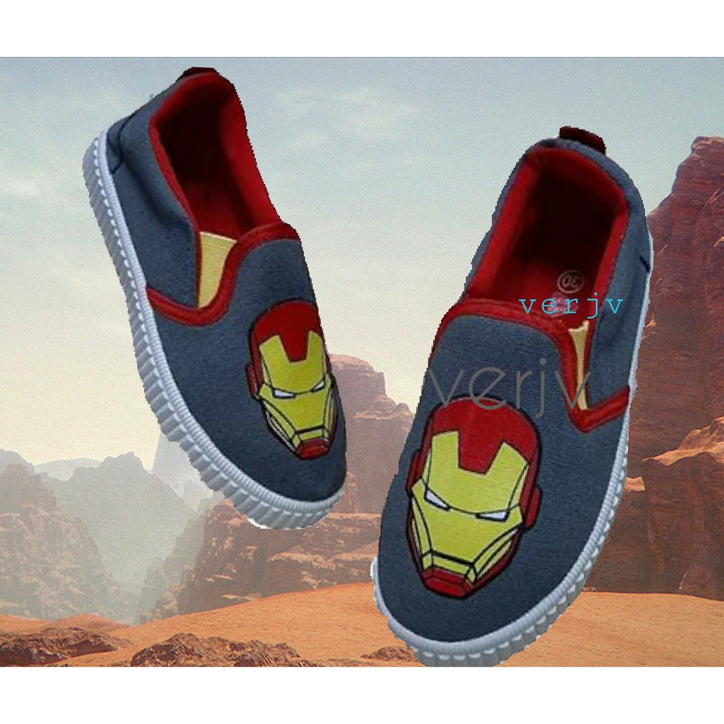 Iron man shop shoes for toddlers