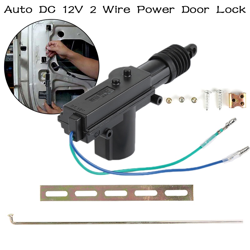 New Car Auto DC 12V 2 Wire Power Door Lock Actuator Universal Auto ...
