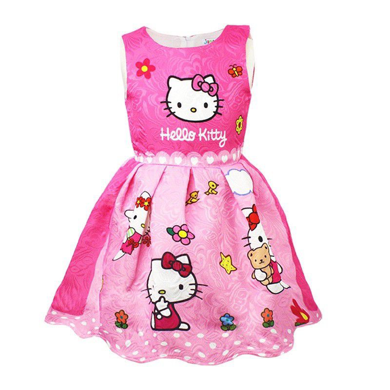 Hello Kitty ,frozen ,little pony Formal DreSs,fit 3yrs to 10yrs old |  Shopee Philippines