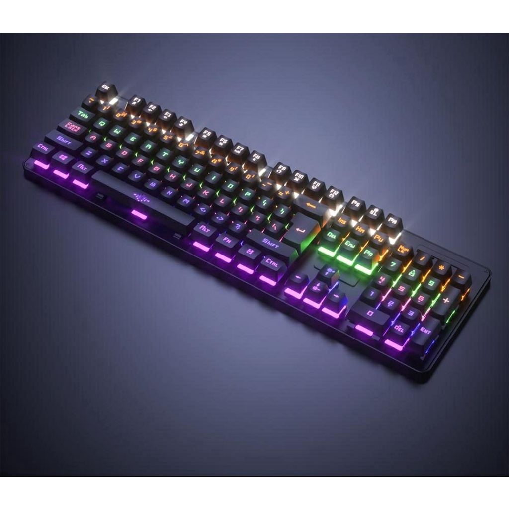 Mechanical Gaming Keyboard RGB Backlight True Mechanic With Numeric ...