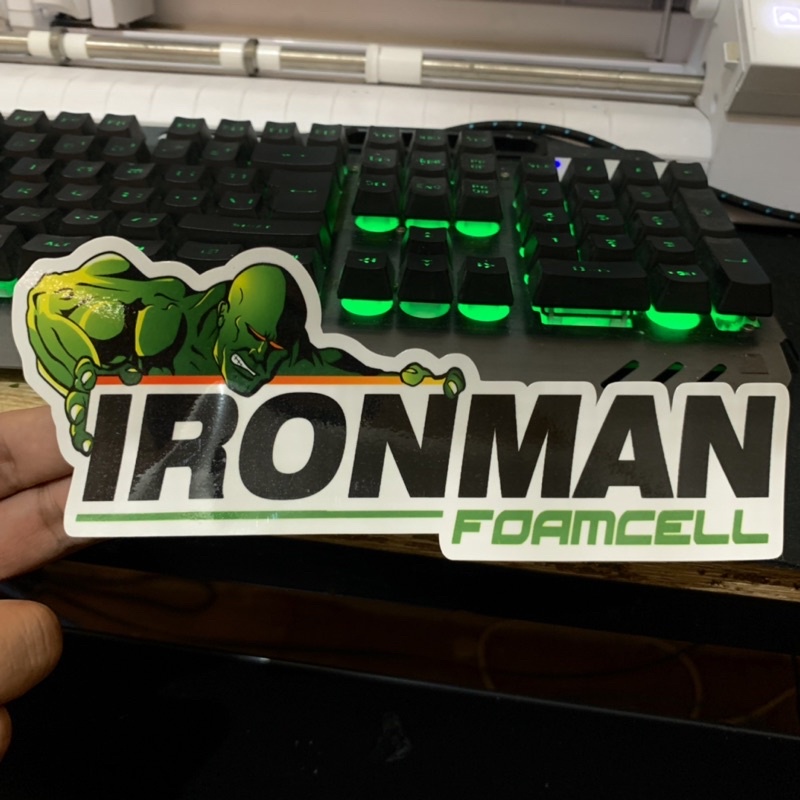 ironman foamcell sticker 2pcs | Shopee Philippines