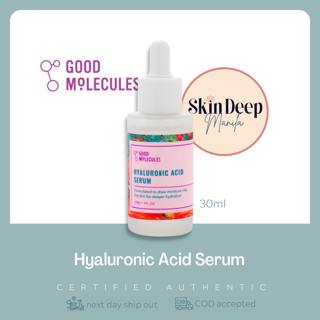 GOOD MOLECULES Hyaluronic Acid Serum 30ml Shopee Philippines