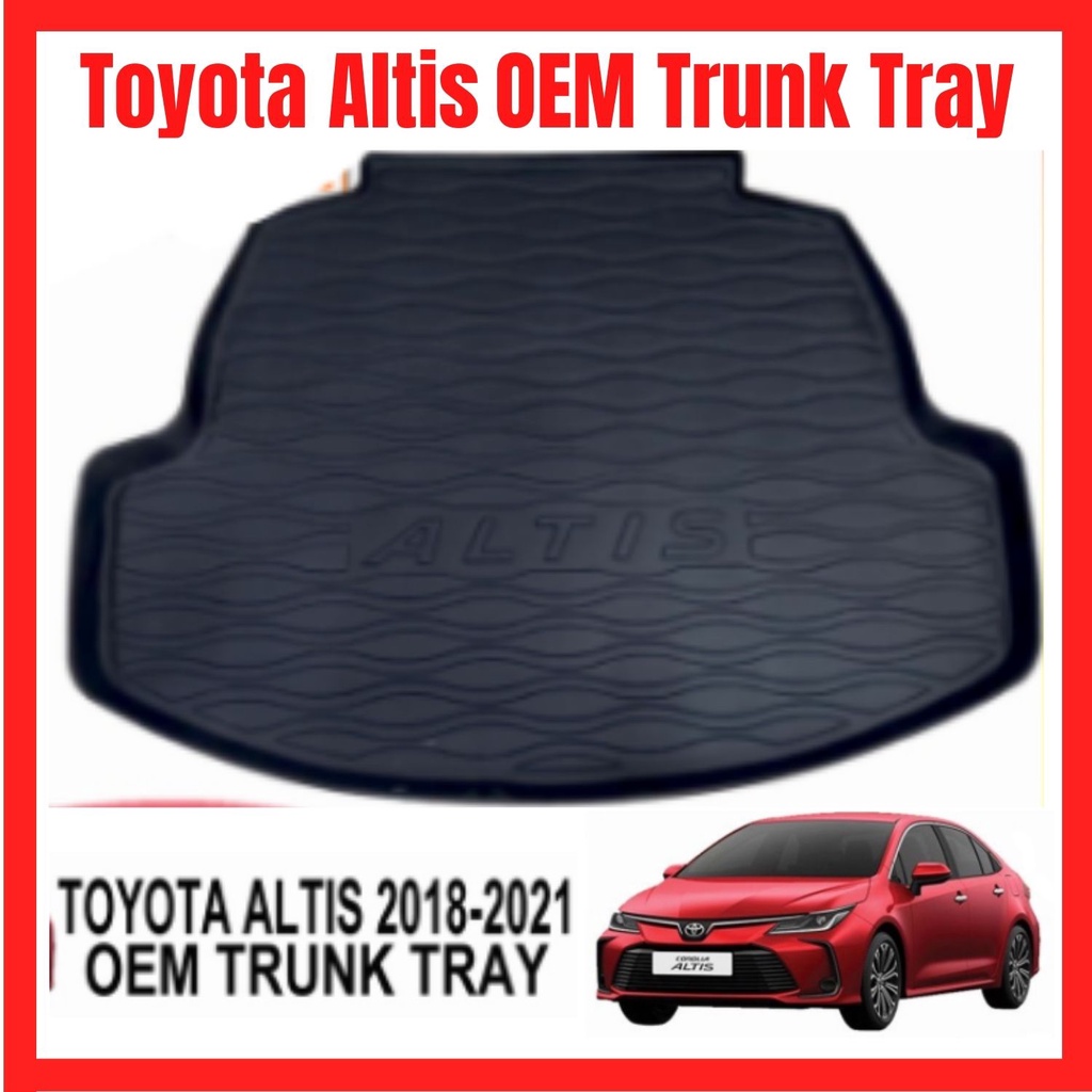 Toyota Altis 2018 to 2021 OEM Trunk Tray or Cargo Tray 2019 2020 (MADE ...