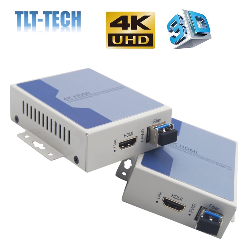 4K HDMI over fiber optic Single mode HDMI KVM Extender over fiber optic