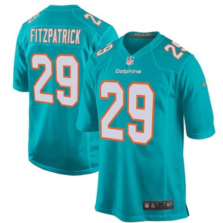 Men's Miami Dolphins Minkah Fitzpatrick Nike White Throwback Game Jersey