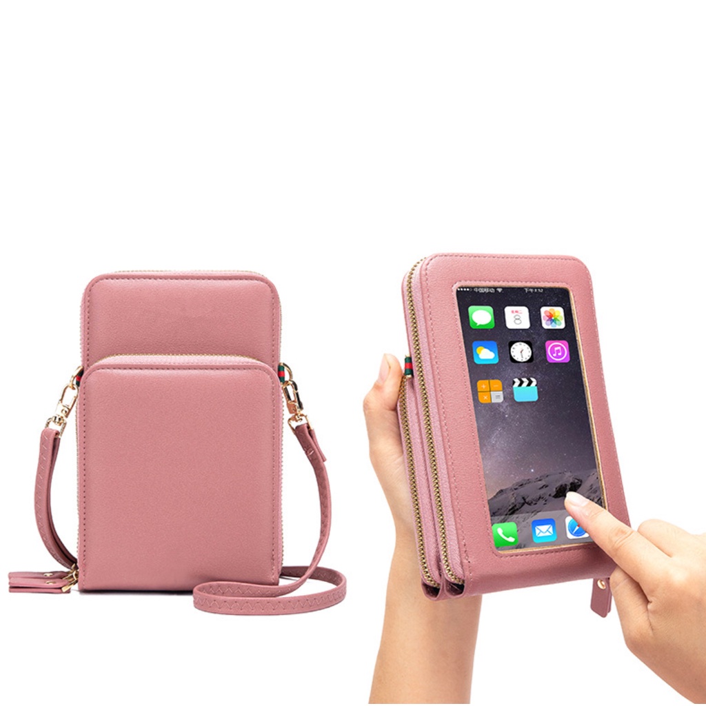 Ladies cell phone wallets hot sale