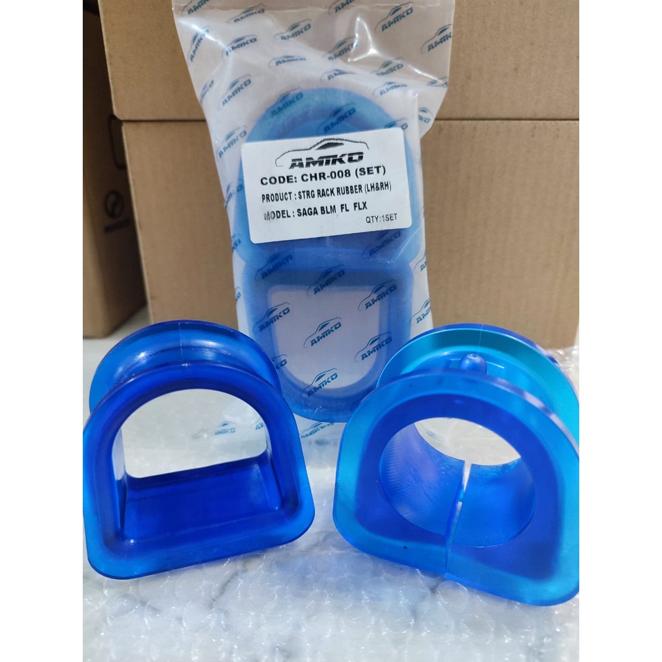 AMIKO STEERING RACK RUBBER SETS ( CHR-008 ) PROTON SAGA BLM FL / FLX ...