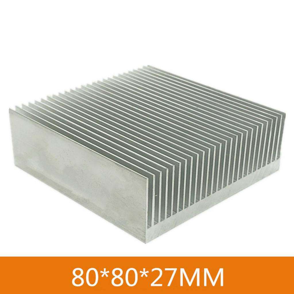 1x Electronic Radiator Cooler Fin Aluminum Heatsink Computer Water ...
