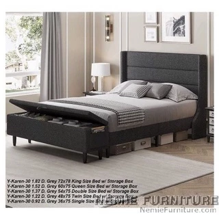 Tansu no Gen Single Bed, Storage Shop bed frame single with