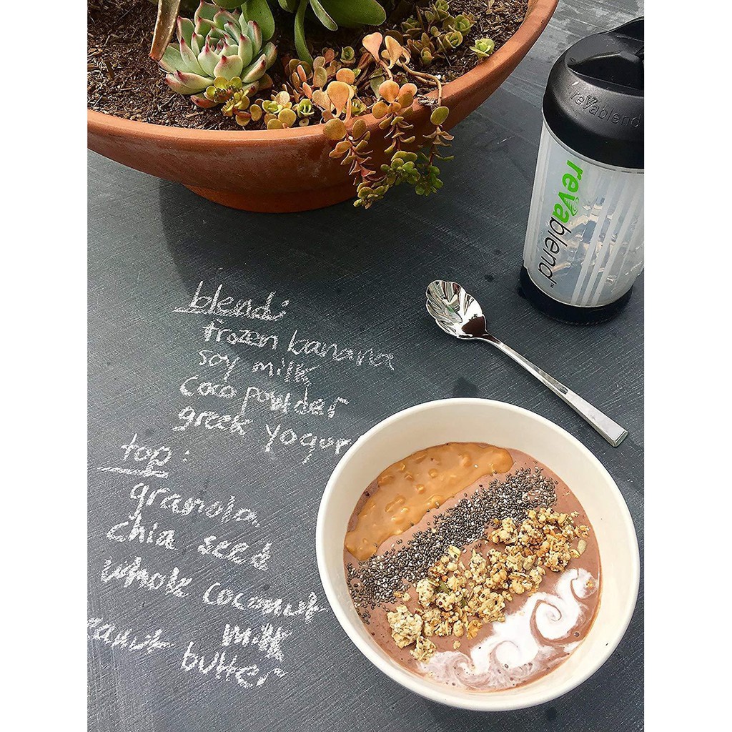 Revablend Blender Bottle Smoothie Portable Hand Powered BPA Shopee