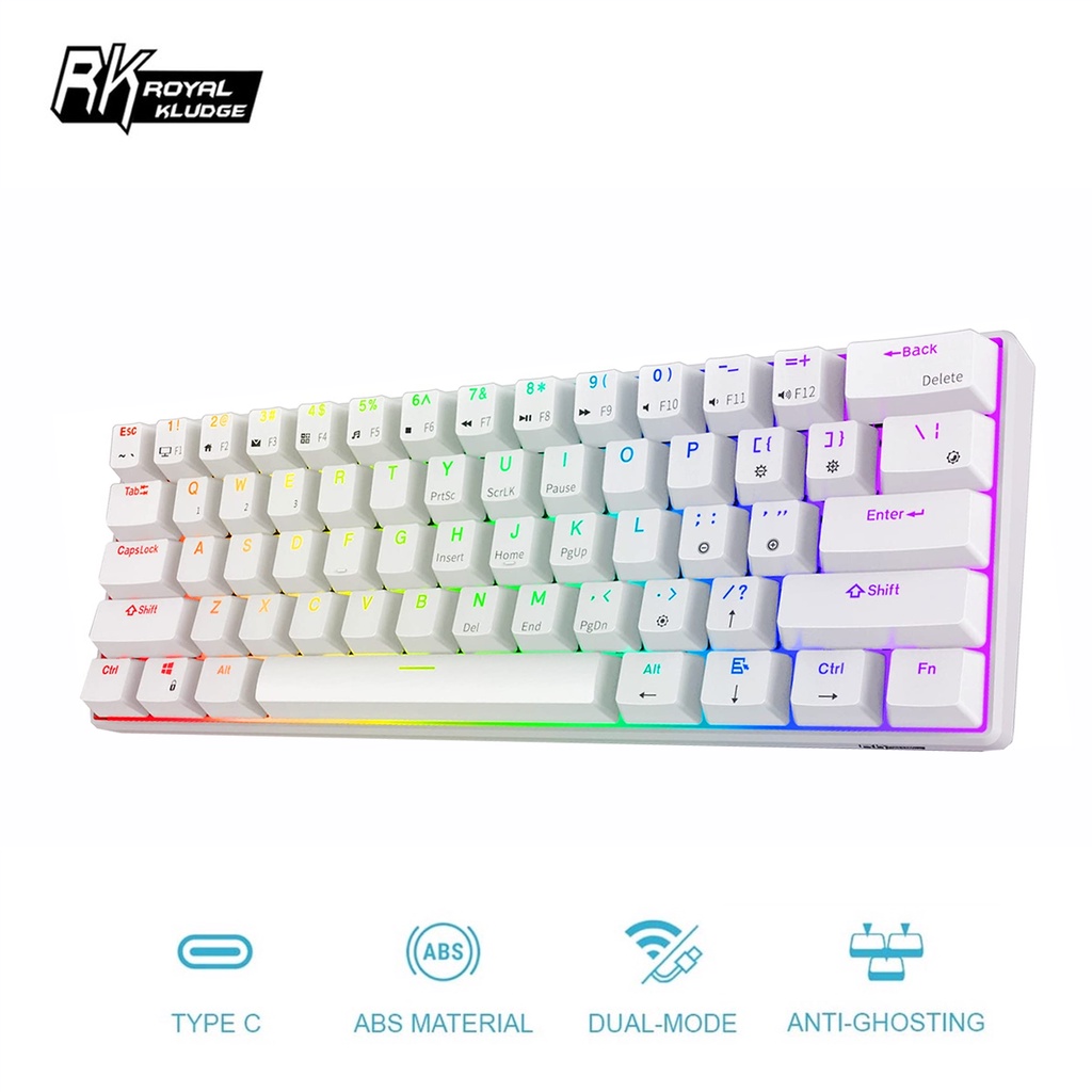 Royal Kludge Rk100 Wireless Mechanical Keyboard 96% | Shopee Philippines