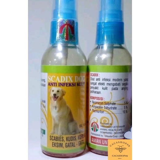 Scadix Dog Spray Scabies Crabies Eczema Dog Scabies Shopee Philippines