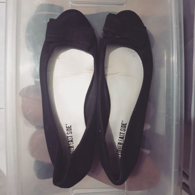 Payless black ballet store flats