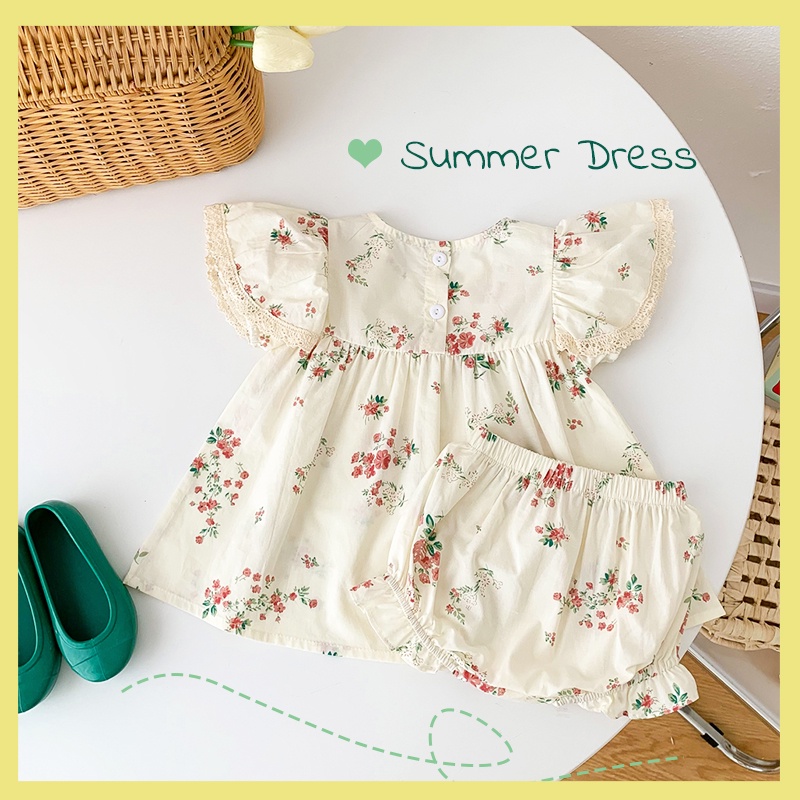 Clothes For Baby Girl Summer 2 Pieces Set Flying Sleeve Newborn TUTU