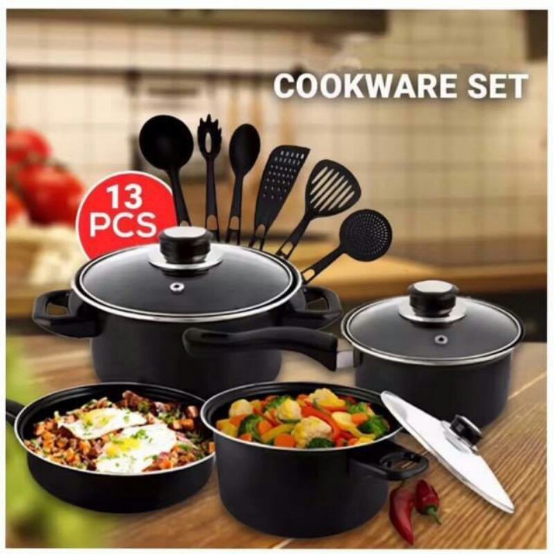 13 pieces cookware set royal mark Shopee Philippines