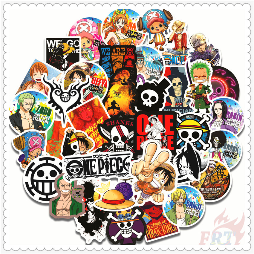 50Pcs/Set ☠ One Piece . Sailing Adventure 2022 Series 02 Stickers ☠ ...