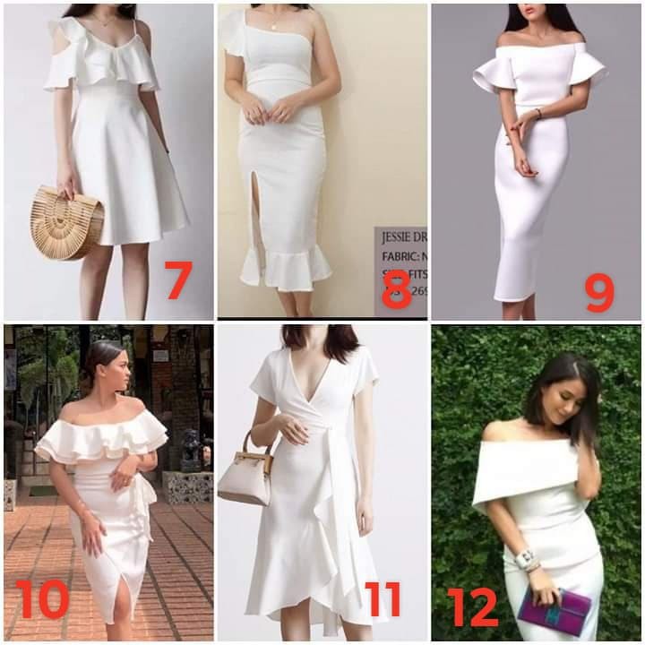 Best Seller Dresses for Weddings Anniversaries Parties Graduation Casual Baptism Casual Dress Shopee Philippines