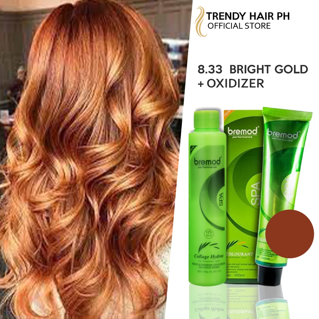 Original Bremod Hair Color BROWN SERIES with Oxidizer | Shopee Philippines