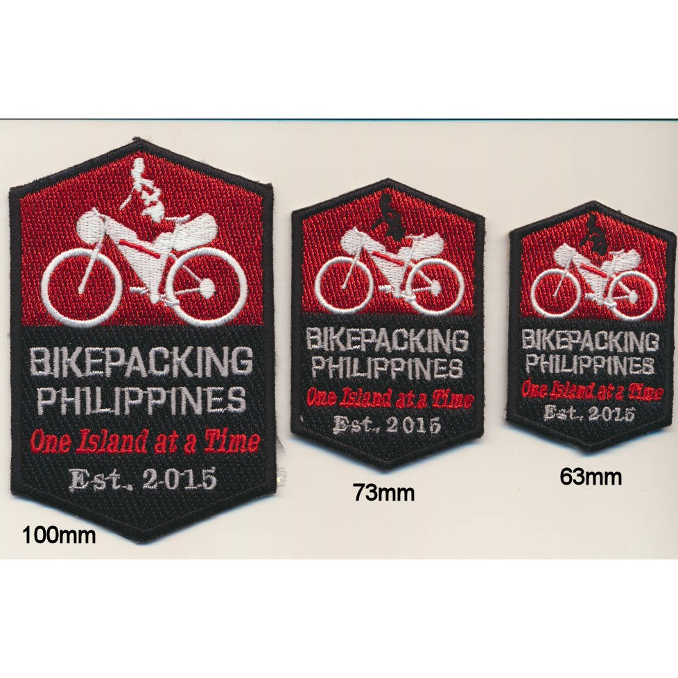 Bikepacking Philippines Embroidered Patch Shopee Philippines