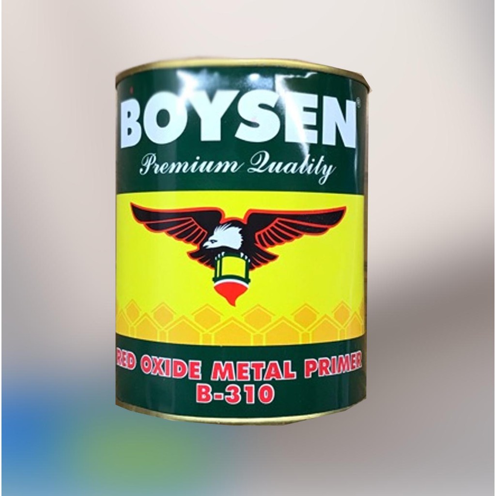 Boysen Red Oxide Metal Primer Liter For Metal Quart