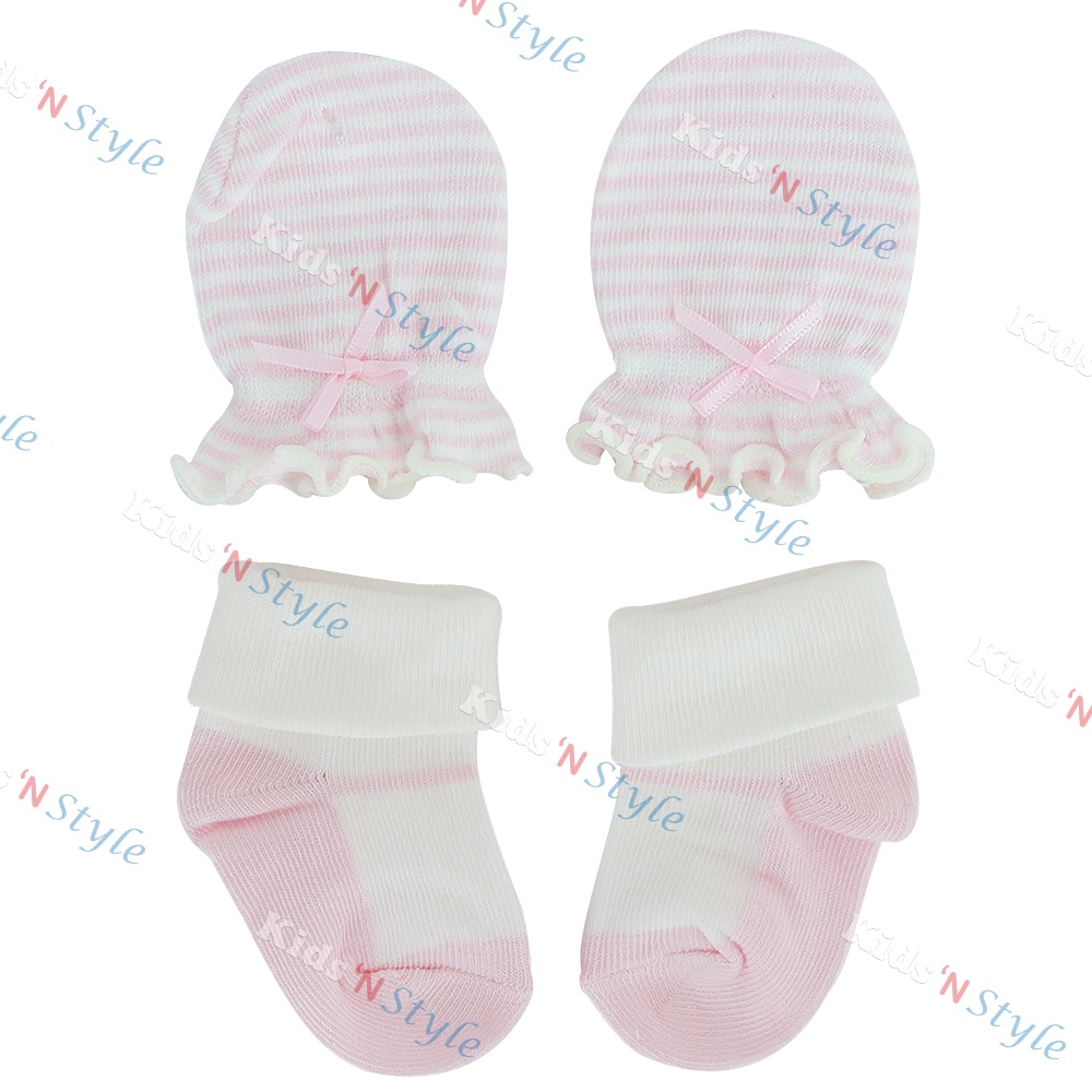 Newborn Baby Socks and Mittens Terno Set for Baby