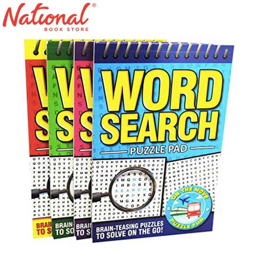 Wordsearch Puzzle Pad - Trade Paperback (Color May Vary) | Shopee ...