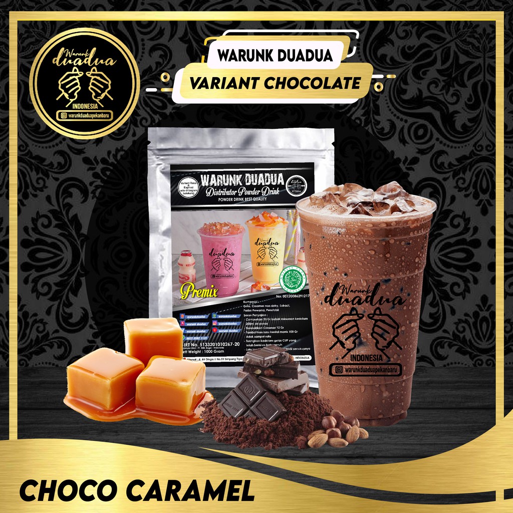 CHOCO CARAMEL 1kg Choco Caramel Flavored Premix Powder Drink 1kg Choco ...