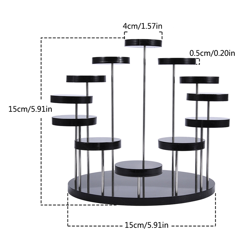 Multi-layer Round Cake Dessert Display Rack Jewelry Display Stand ...
