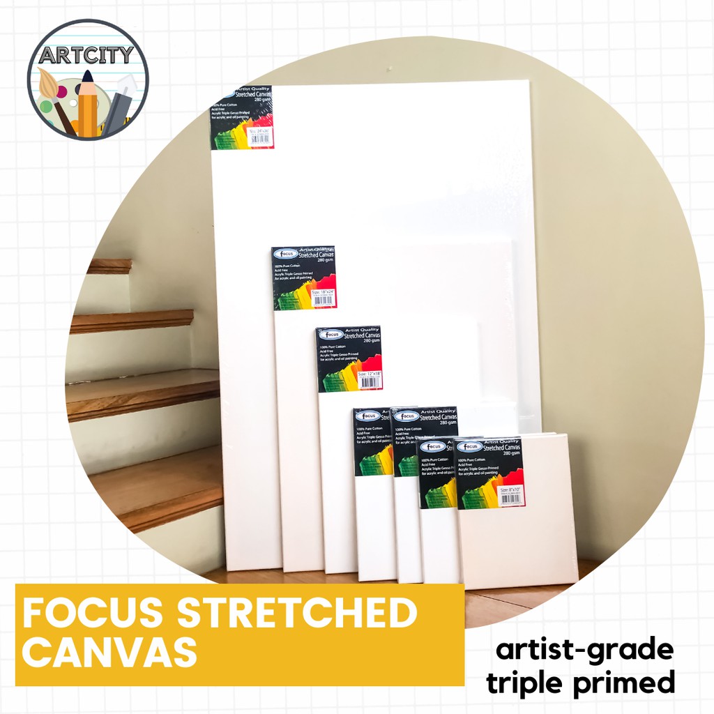 8x10] Focus Stretched Canvas (280gsm)