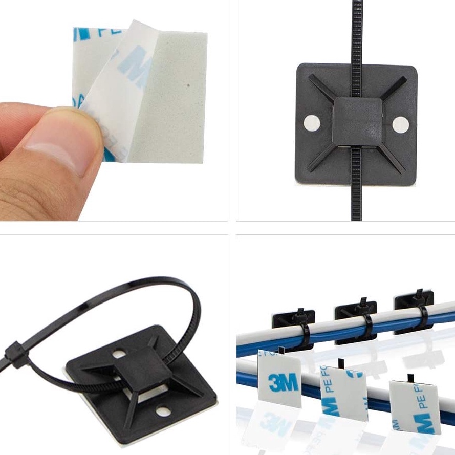 Cable Clips, Tie Mounts, Wire Clips, Cable Managers and More 